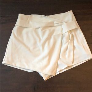 White Tobi Envelope Skort